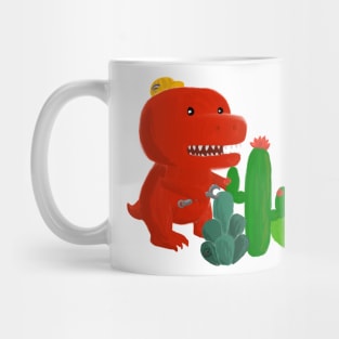 Trippy the Wifi-Fixing Dino Mug